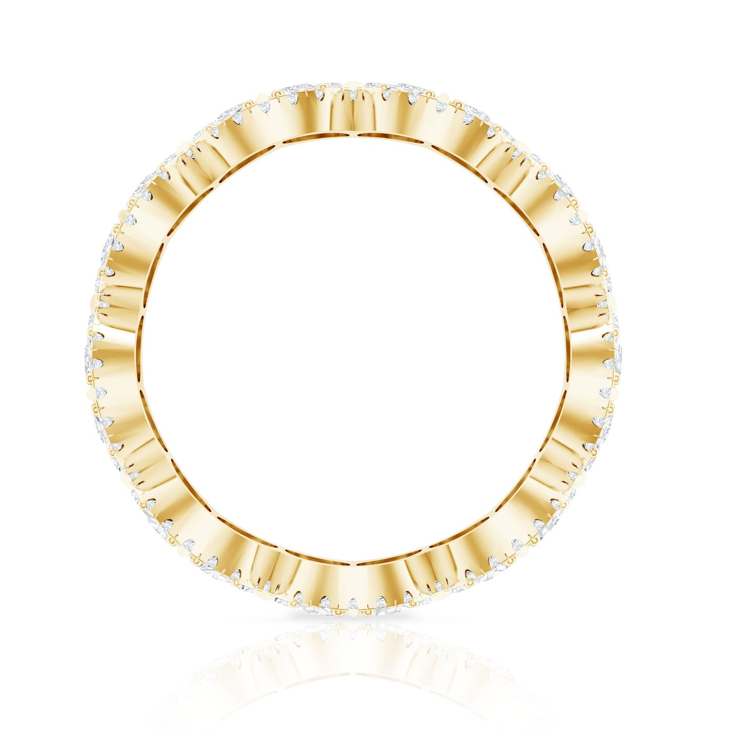Certified Lab Diamond Vintage Inspired Wedding Ring