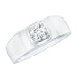 Brilliant Cut Lab Grown Diamond Engagement Ring for Men