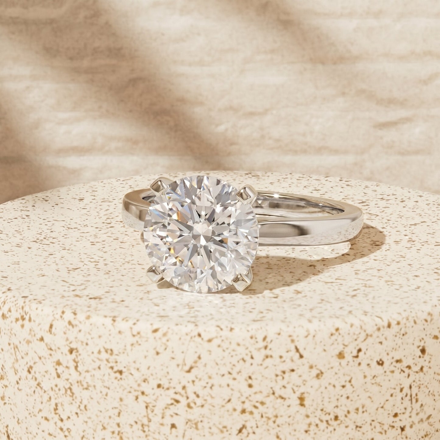 4 CT IGI Certified Lab Diamond Timeless Engagement Ring