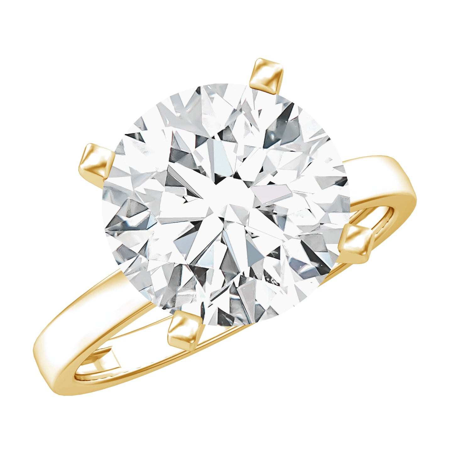 4 CT IGI Certified Lab Diamond Timeless Engagement Ring