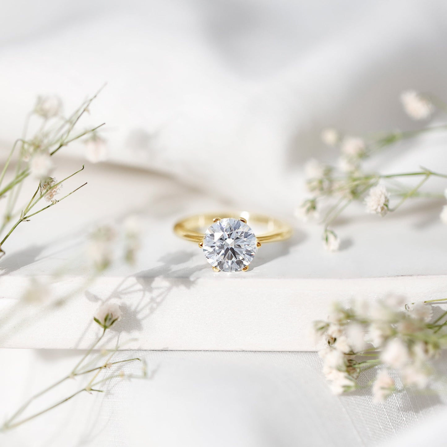 IGI Certified Lab Grown Diamond 2 CT Engagement Ring for Women