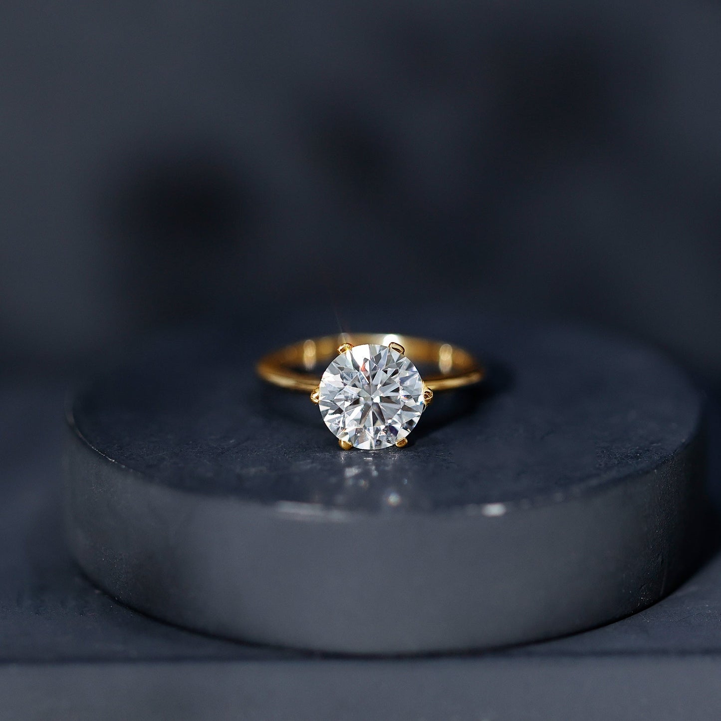 IGI Certified Lab Grown Diamond 2 CT Engagement Ring for Women