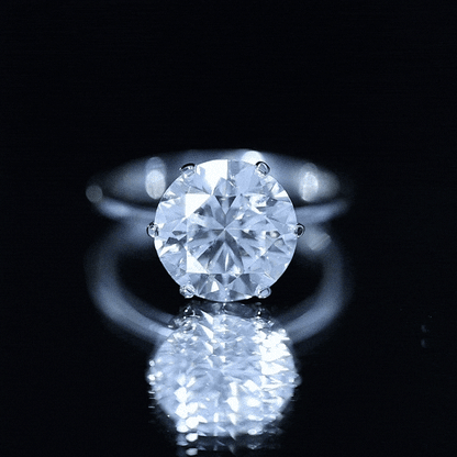 3 Carat IGI Certified Lab Grown Diamond Round Engagement Ring