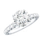 2 Carat Lab Grown Diamond Round Engagement Ring with IGI Certificate
