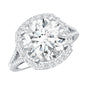 5 Carat Lab Grown Big Diamond Engagement Ring with IGI Certificate