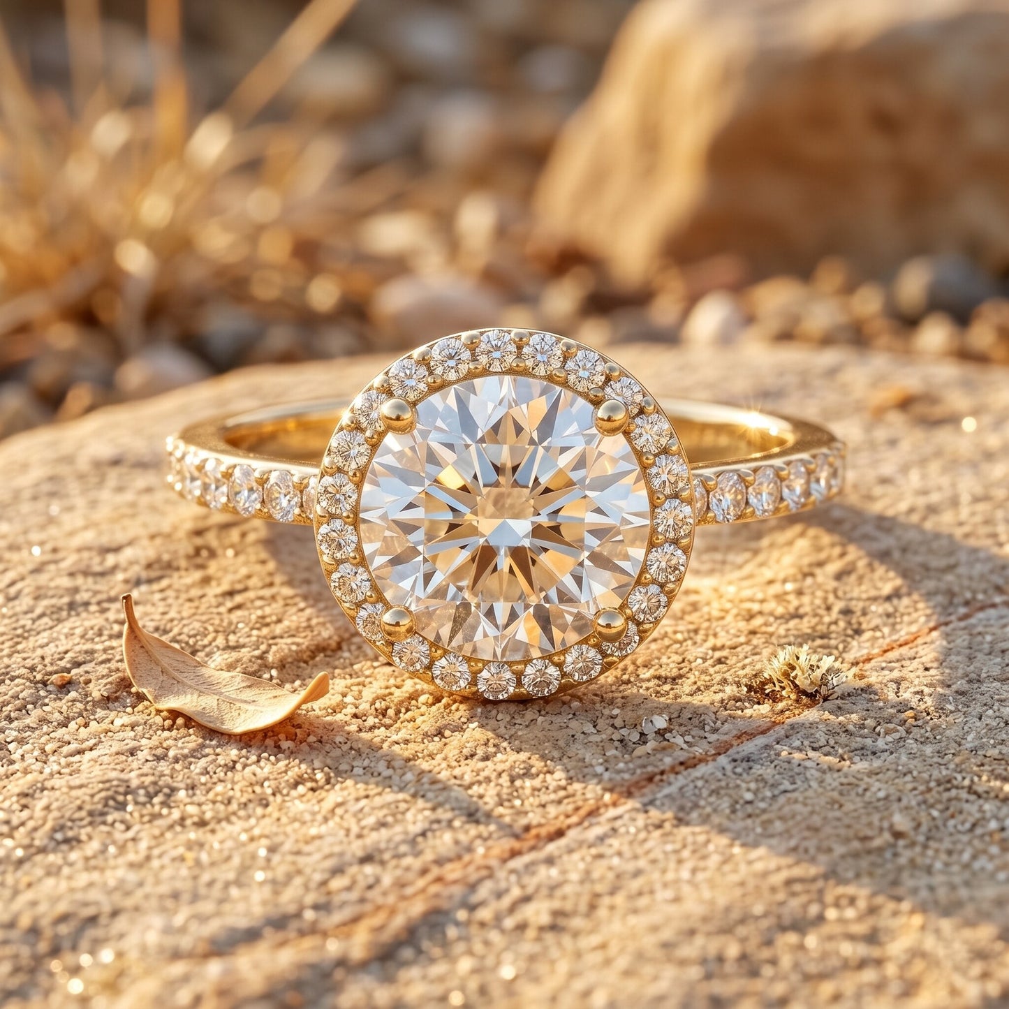 3 Carat IGI Certified Lab Grown Diamond Engagement Ring