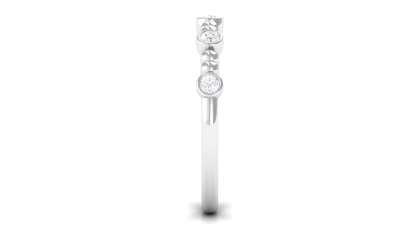 Natural Diamond Stackable Ring for Women