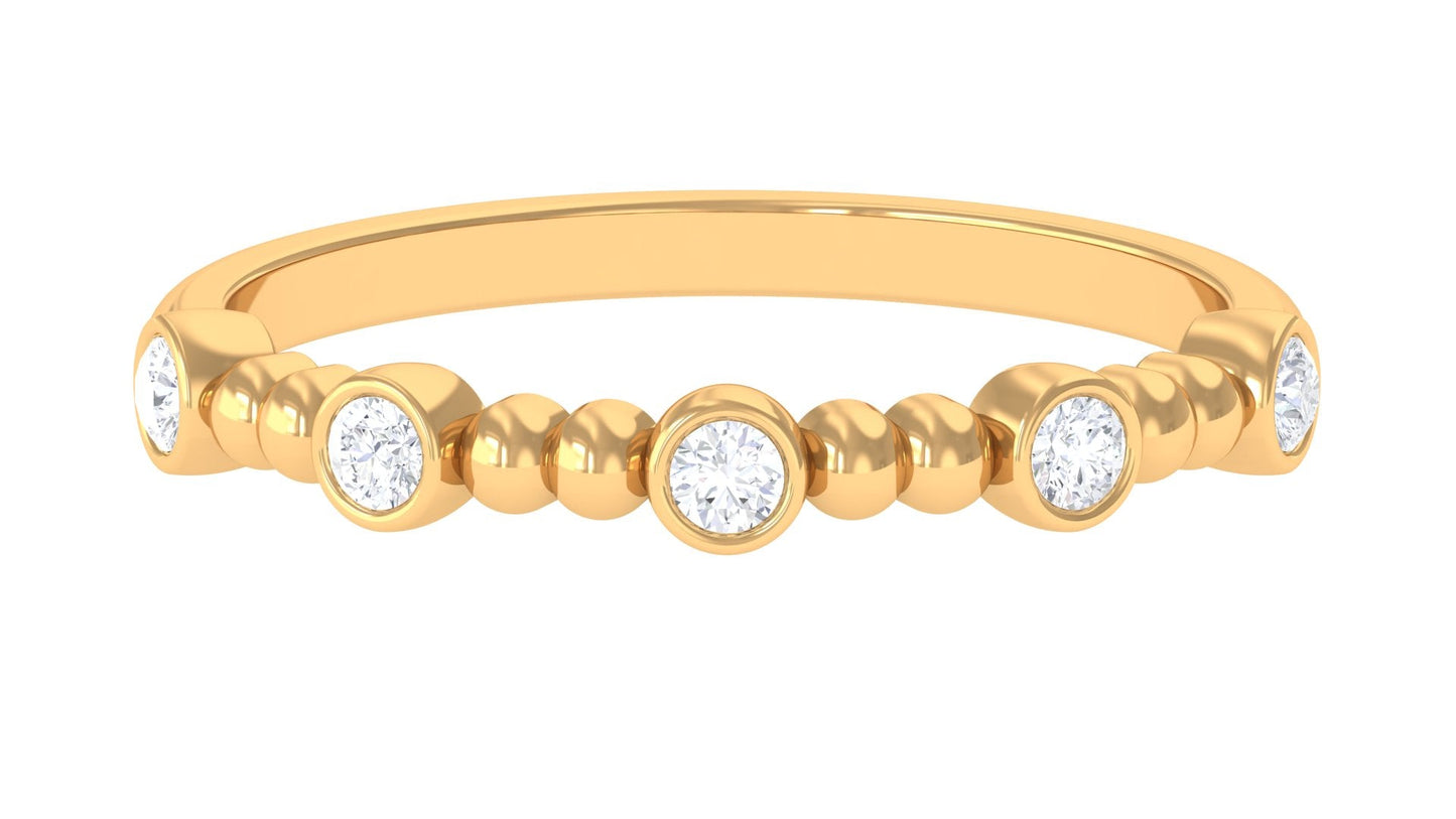 Natural Diamond Stackable Ring for Women
