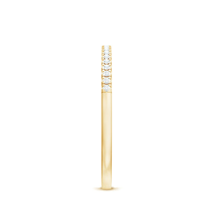 Natural Diamond Minimal Stackable Band Ring
