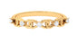 Certified Natural Diamond Interlock Infinity Ring