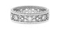 Vintage Looking Natural Diamond Wedding Band
