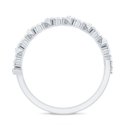 Natural Diamond Wedding Band for Women