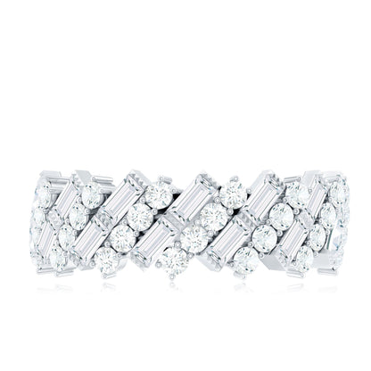 Natural Diamond Wedding Band for Women