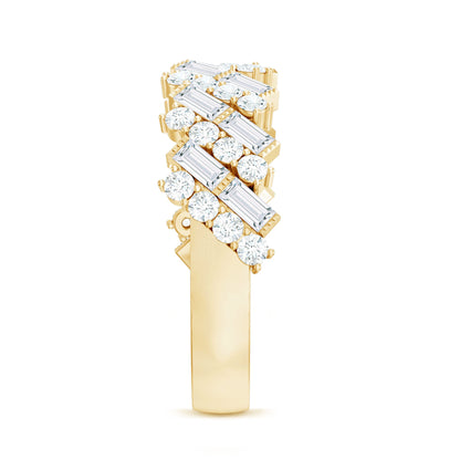 Natural Diamond Wedding Band for Women