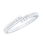 Minimalist Real Diamond Stackable Ring for Women