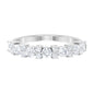 Certified Real Diamond Half Eternity Ring