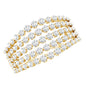 Lab Grown Diamond Statement Wedding Band for Women