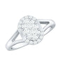 Classic Diamond Engagement Ring with Split Shank