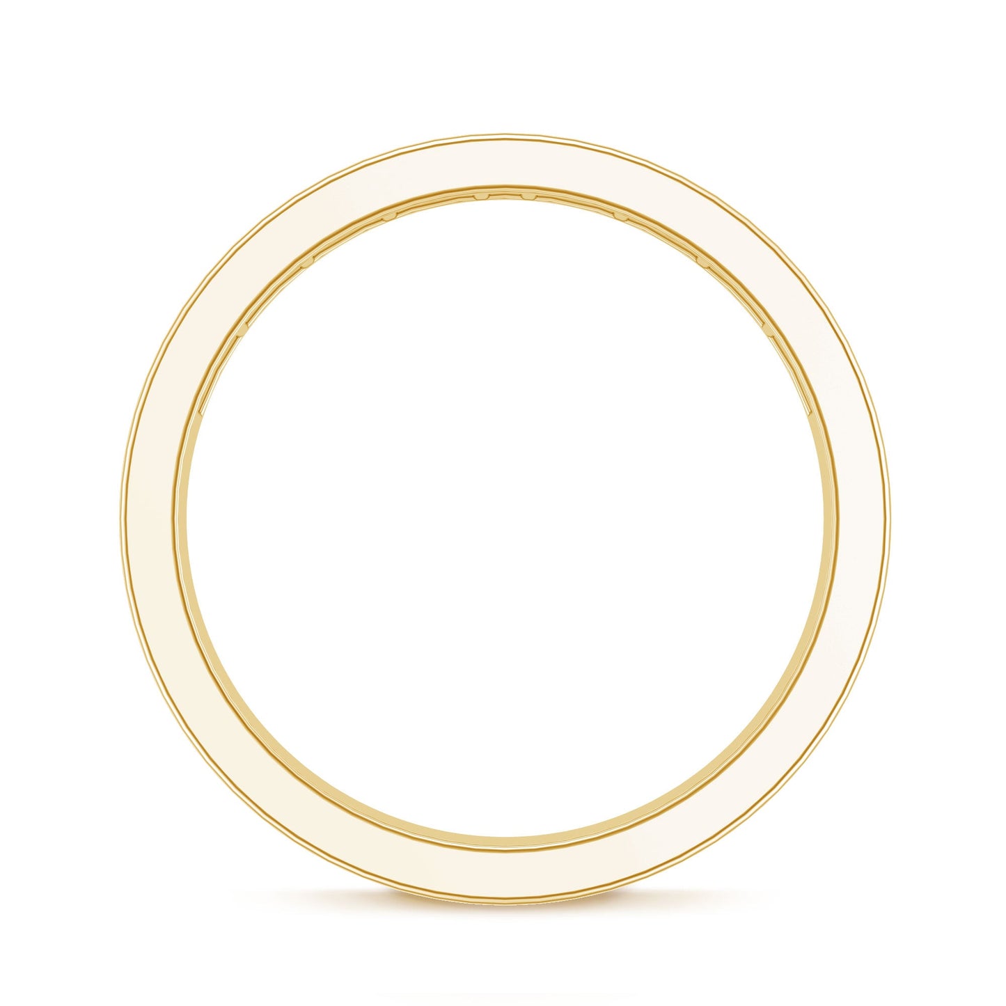 Baguette Cut Lab Grown Diamond Half Eternity Band