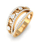 Designer Diamond Wedding Band with Certificate