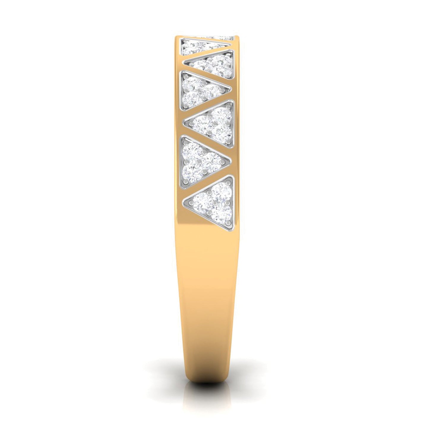 Certified Natural Diamond Wedding Band Ring for Women