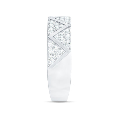 Certified Diamond Designer Wedding Band Ring