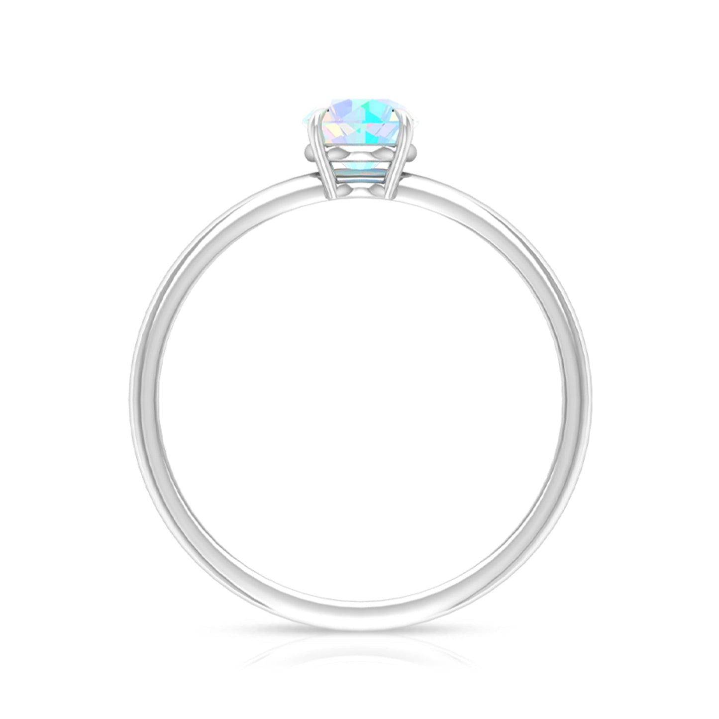 Certified Real Ethiopian Opal October Birthstone Ring