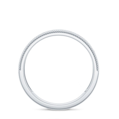 Designer Diamond Wedding Band Ring for Women