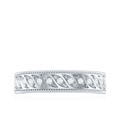 Designer Diamond Wedding Band Ring for Women