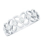 Contemporary Diamond Half Eternity Band Ring for Women