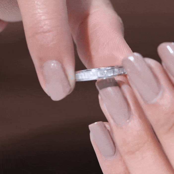 Baguette Cut Diamond Eternity Band in Channel Setting