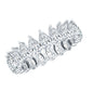 Lab Grown Diamond Teardrop Wedding Band