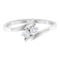 Diamond Toi Et Moi Ring For Her