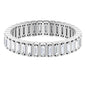 Natural Baguette Diamond Eternity Wedding Band