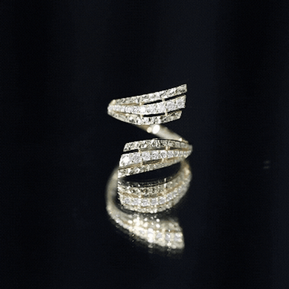 Certified Diamond Statement Ring in Prong Setting