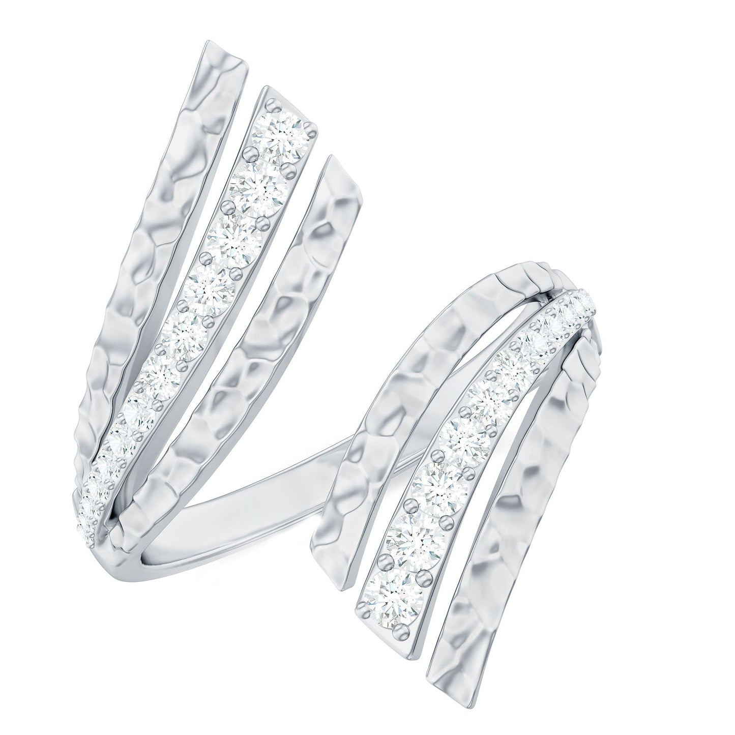 Certified Diamond Statement Ring in Prong Setting