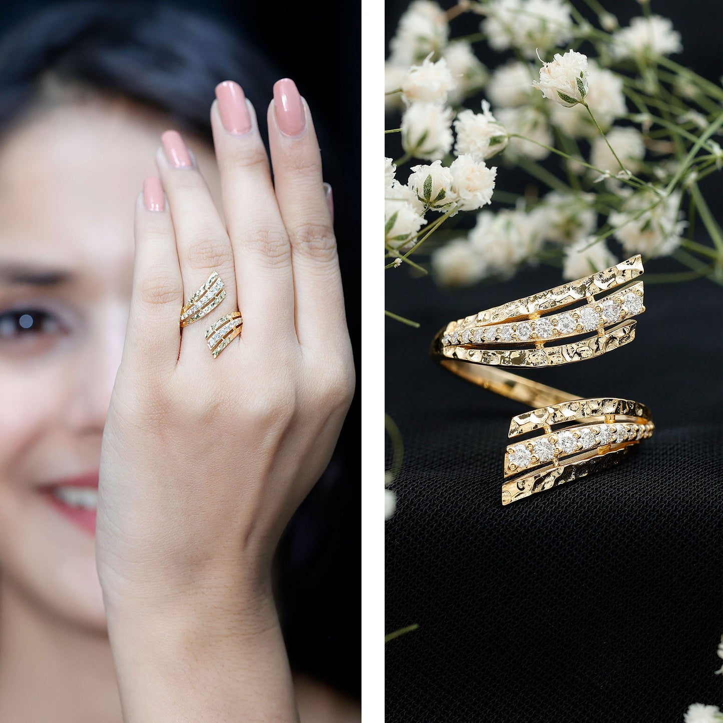 Certified Diamond Statement Ring in Prong Setting