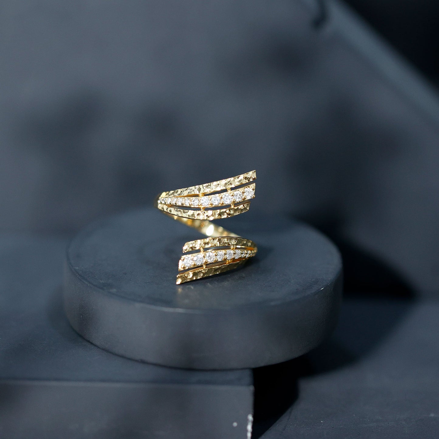 Certified Diamond Statement Ring in Prong Setting