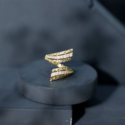 Certified Diamond Statement Ring in Prong Setting