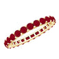 Natural Ruby Eternity Stackable Ring for Women