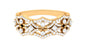 Art Deco Inspired Diamond Wedding Band for Women