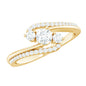 Certified Diamond 3 Stone Engagement Ring