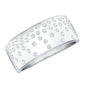 Lab Grown Diamond Wide Wedding Band With Certificate