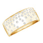 Lab Grown Diamond Wide Wedding Band With Certificate
