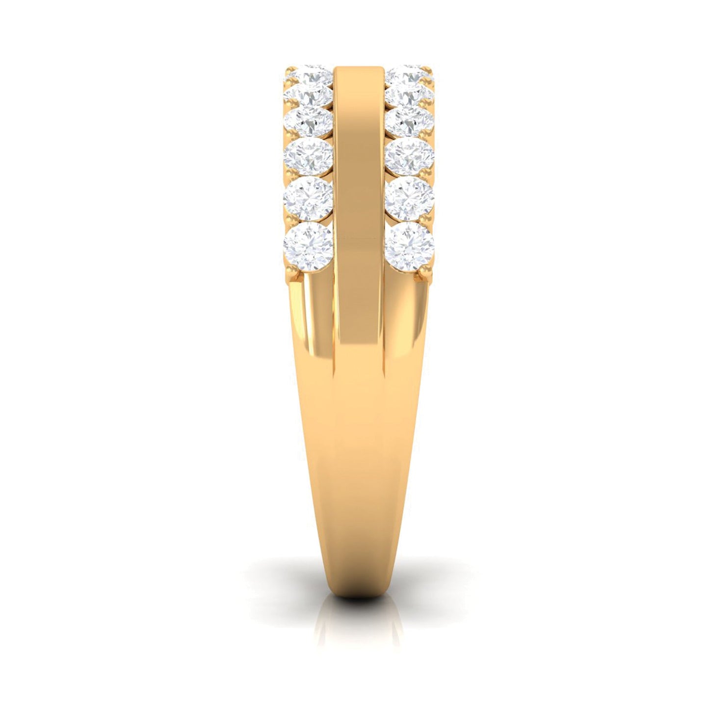Certified Real Diamond Wedding Band Ring for Women