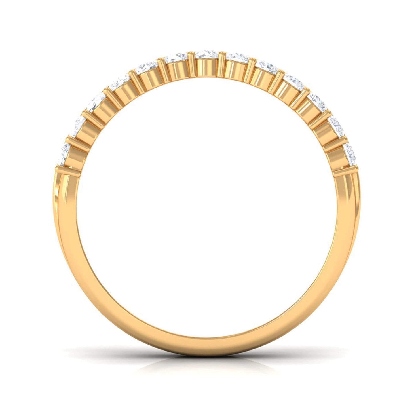 Certified Real Diamond Wedding Band Ring for Women