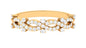 Designer Natural Diamond Infinity Half Eternity Ring