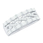 Infinity Style Moissanite Half Eternity Band Ring
