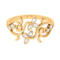 Nature Inspired Diamond Vine Ring for Women