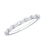 Bar Set Moissanite Eternity East West Ring